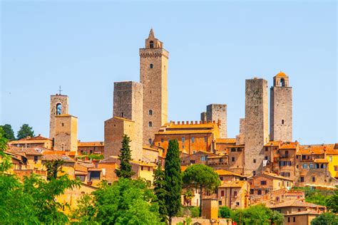 san gimignano italy.